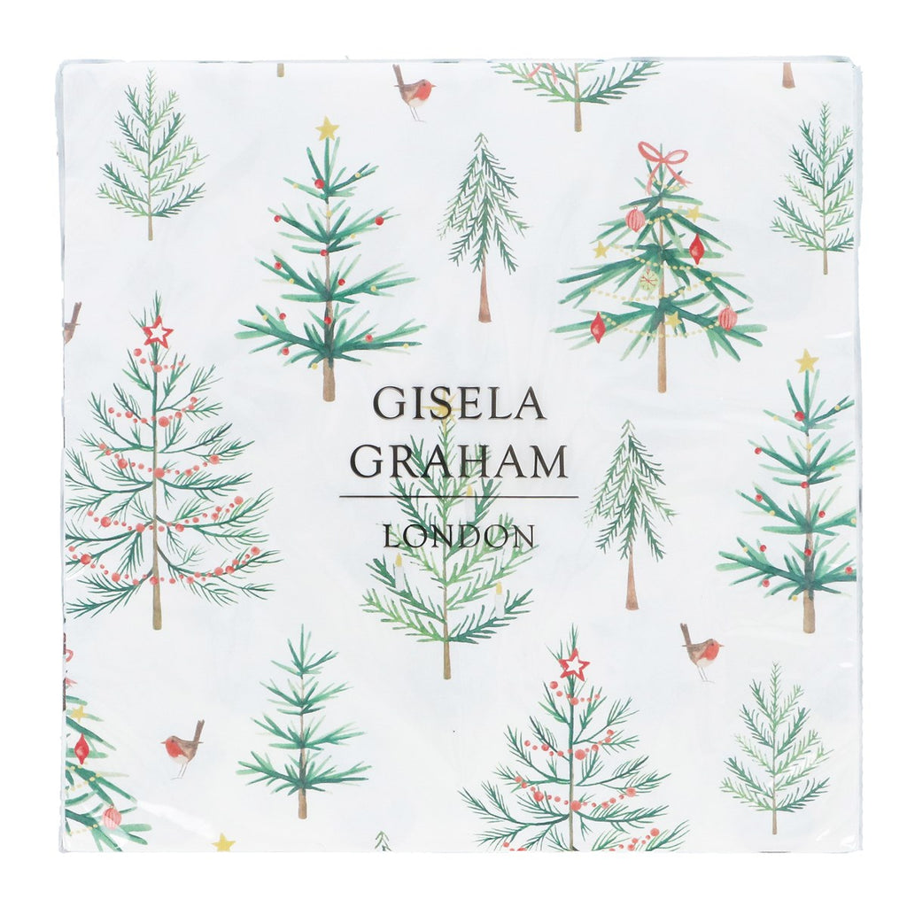 Scandi Tree's Paper Napkins Pack of 20 16cm | Annie Mo's
