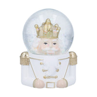 White and Golden Nutcracker Dome 9cm | Annie Mo's