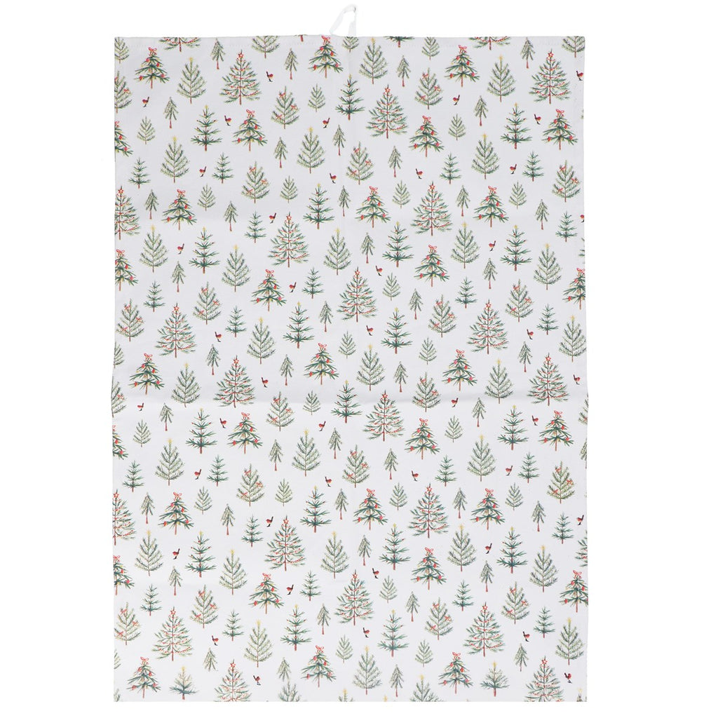 Scandi Tree Cotton Tea Towel 70cm | Annie Mo's