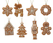Mixed Set of Eight Gingerbread Figures 8cm | Annie Mo's
