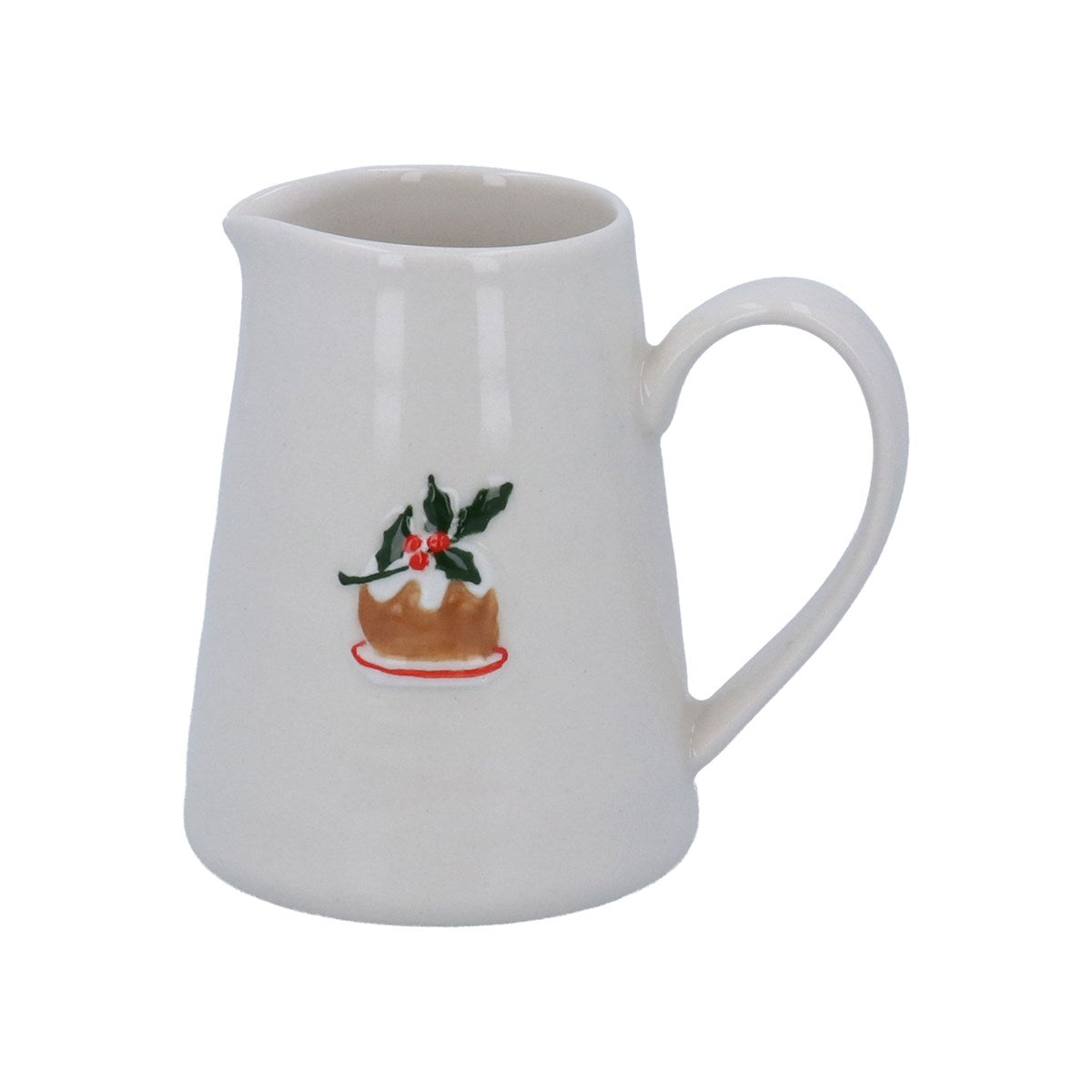 Stoneware Mini Jug with Plum Pudding