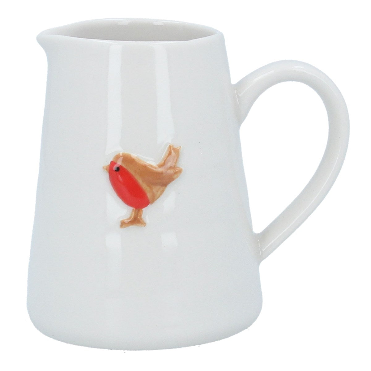 Ceramic Mini Jug 8cm Robin