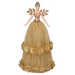 Tree Top Fairy, Large - Gold with Dahlia Bands