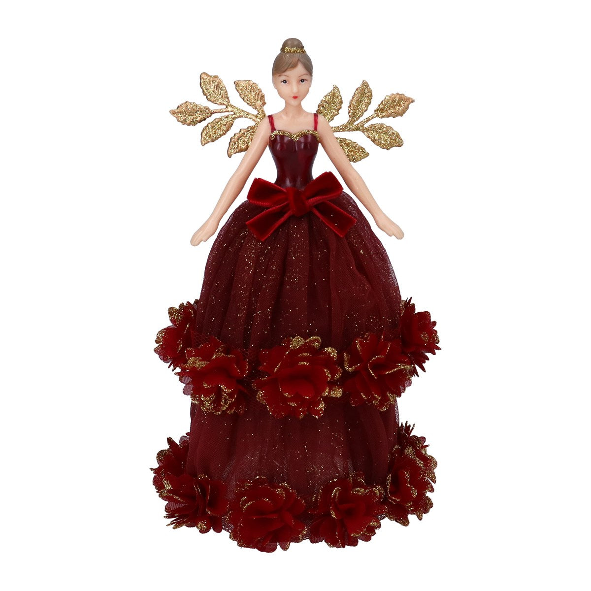 Burgundy Tree Top Fairy Small