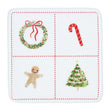 Porcelain Nordic Christmas Icon Coaster