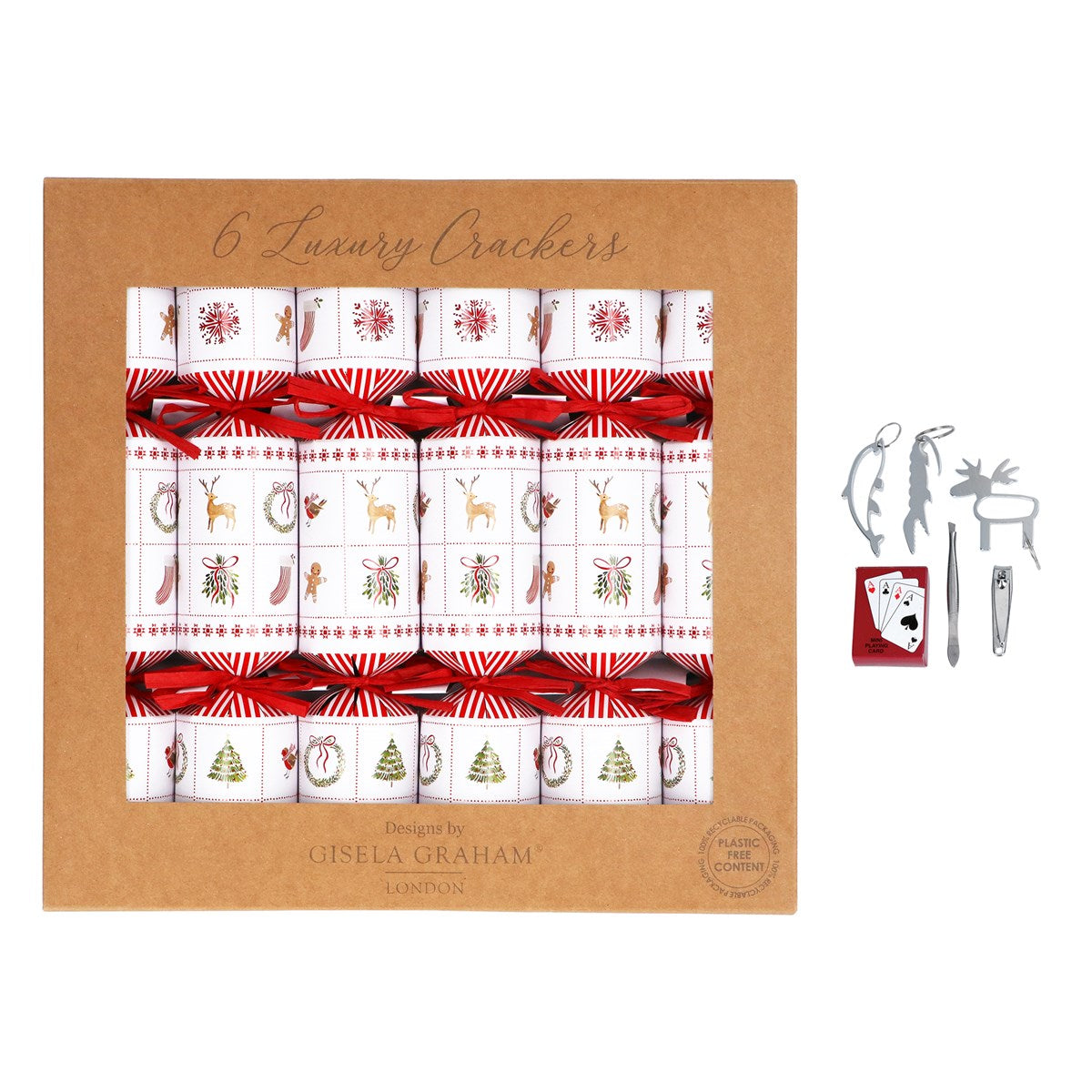 Box of Six Nordic Icons Crackers