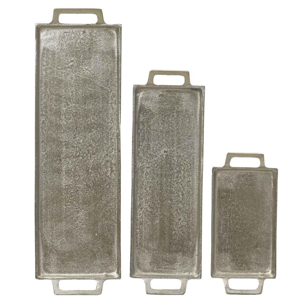 Aluminium Platter Tray Silver - Size Choice | Annie Mo's