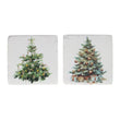 Two Assorted Resin Coaster - Christmas Tree | Annie Mo's