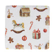 Resin Coaster with Christmas Icons 9cm