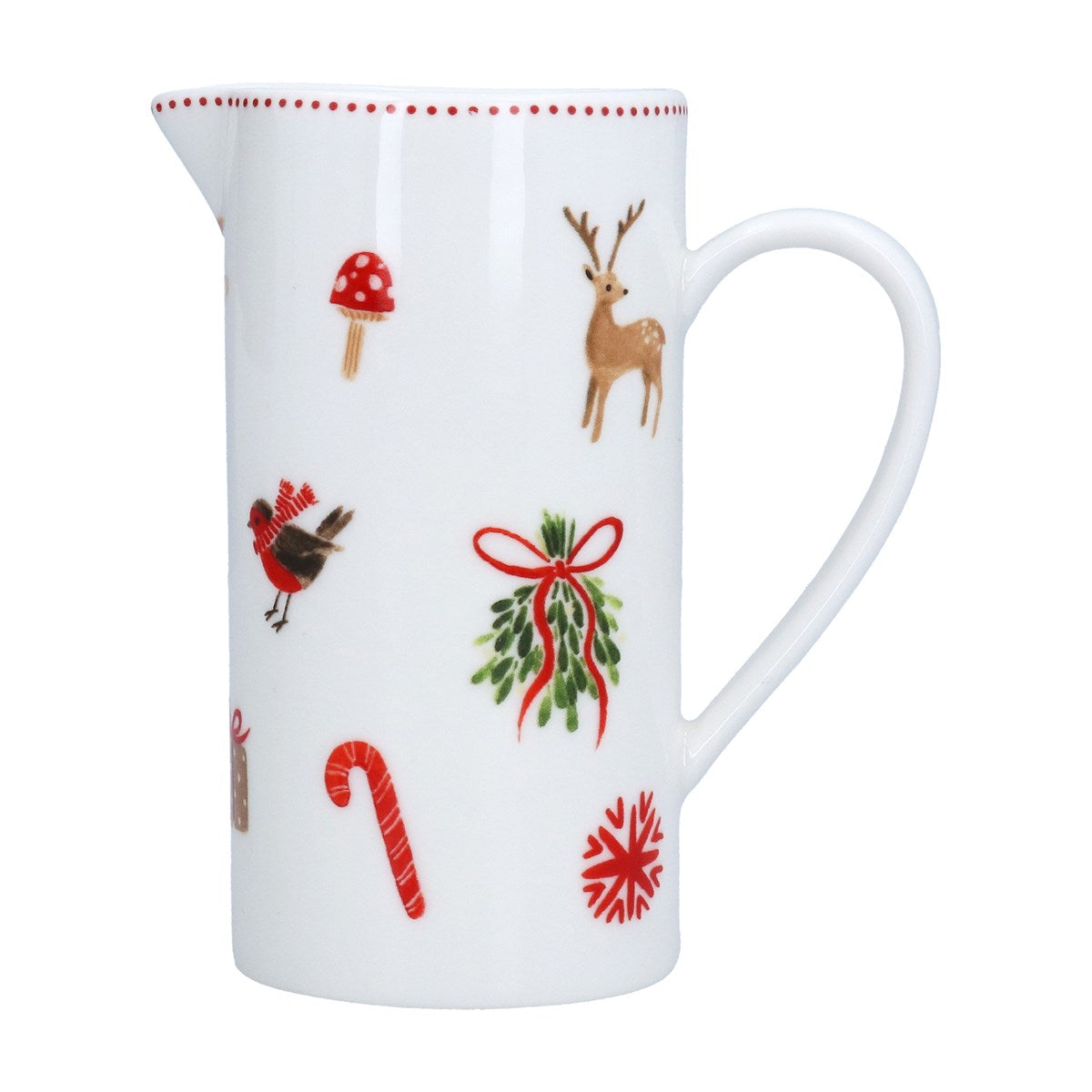 Stoneware Nordic Christmas Icons Jug 