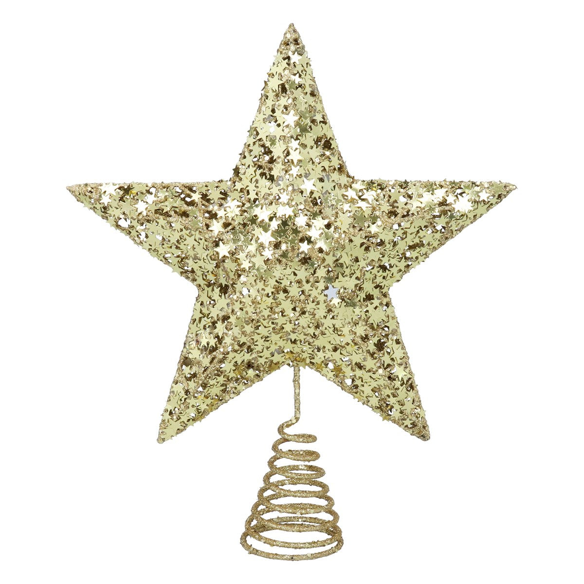 Confetti Glitter Star Tree Topper 29cm