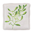 Stoneware Mistletoe Square Plate