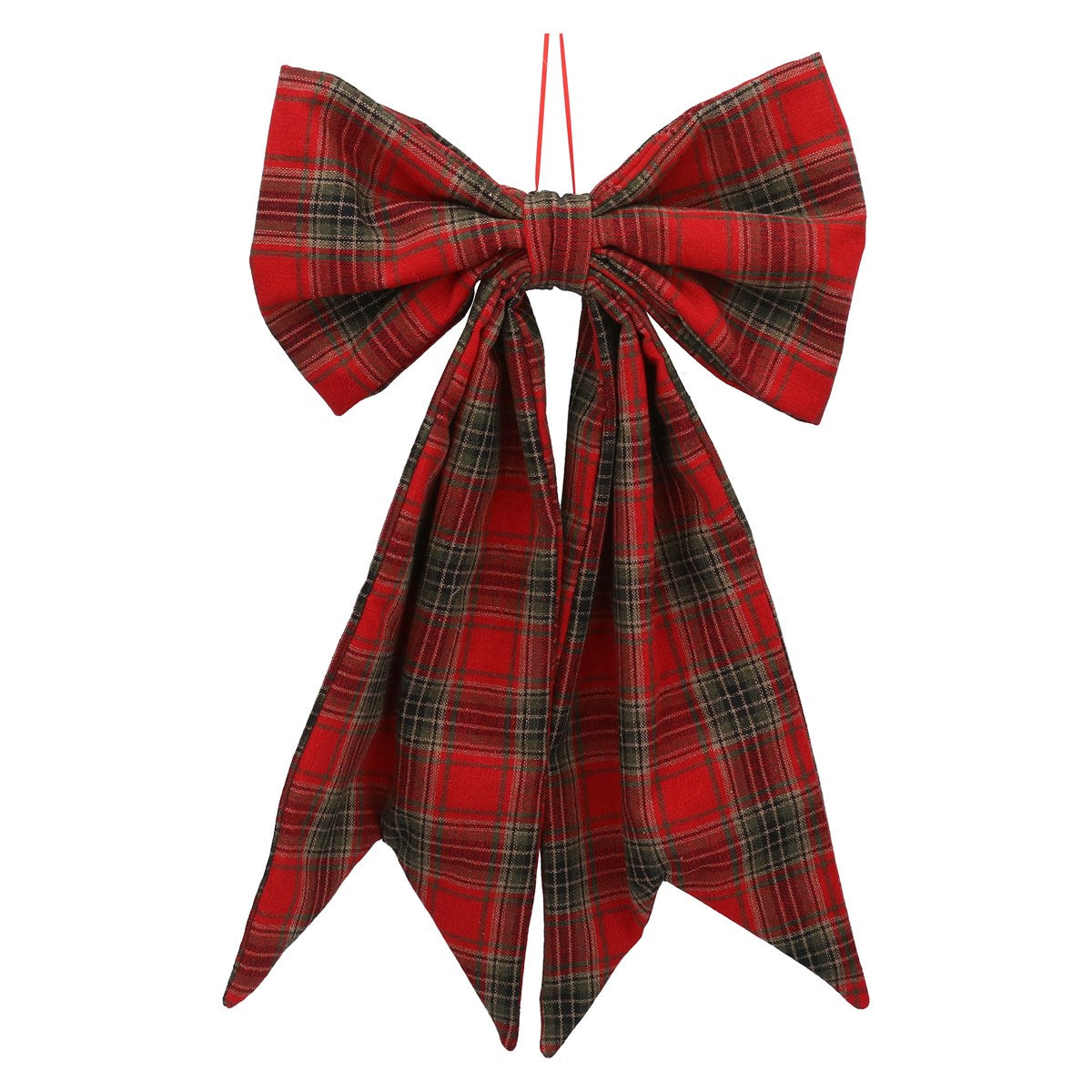 Fabric Bow, 64cm - Tartan | Annie Mo's