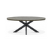 Ellipse Fumed Oak Six Seater Dining Table