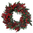 Spruce Wreath with Various Berries 54cm