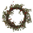 Cedar Pine Wreath with Bells and Cones 41cm