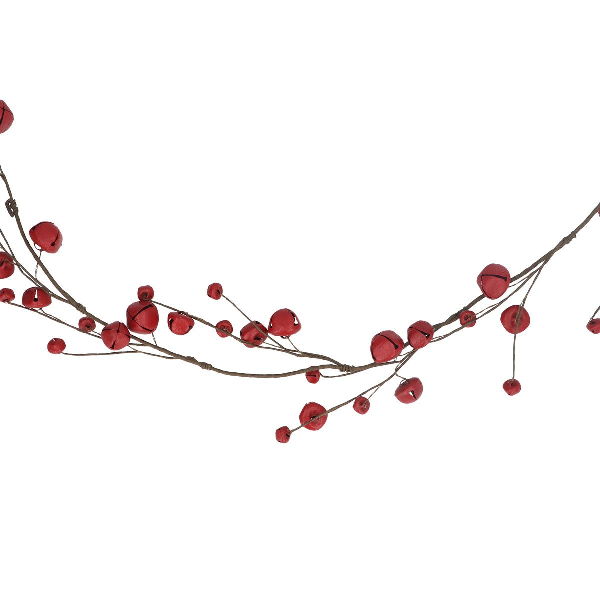 Garland, 94cm - Red Bells | Annie Mo's