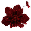 Fabric Poinsettia Clip, 20cm - Deep Red | Annie Mo's