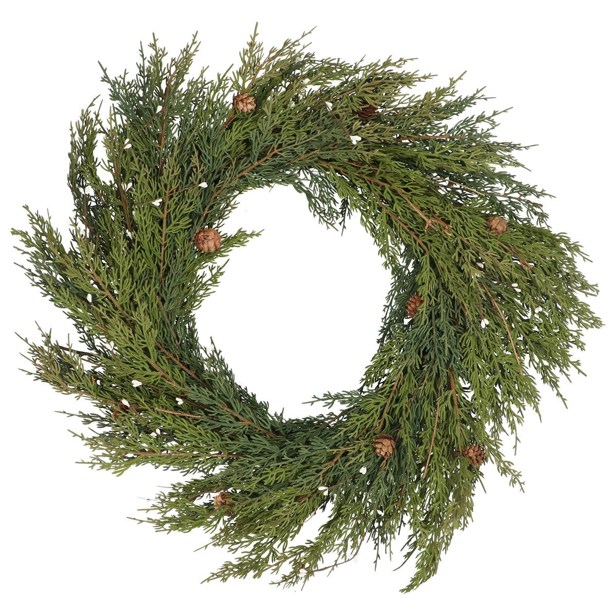 Wreath, 63cm - Conifer with Cones | Annie Mo's