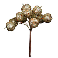 Gold Berry Bunch Pick 12cm | Annie Mo's