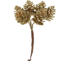 Gold Sparkling Cone Pick 14cm | Annie Mo's