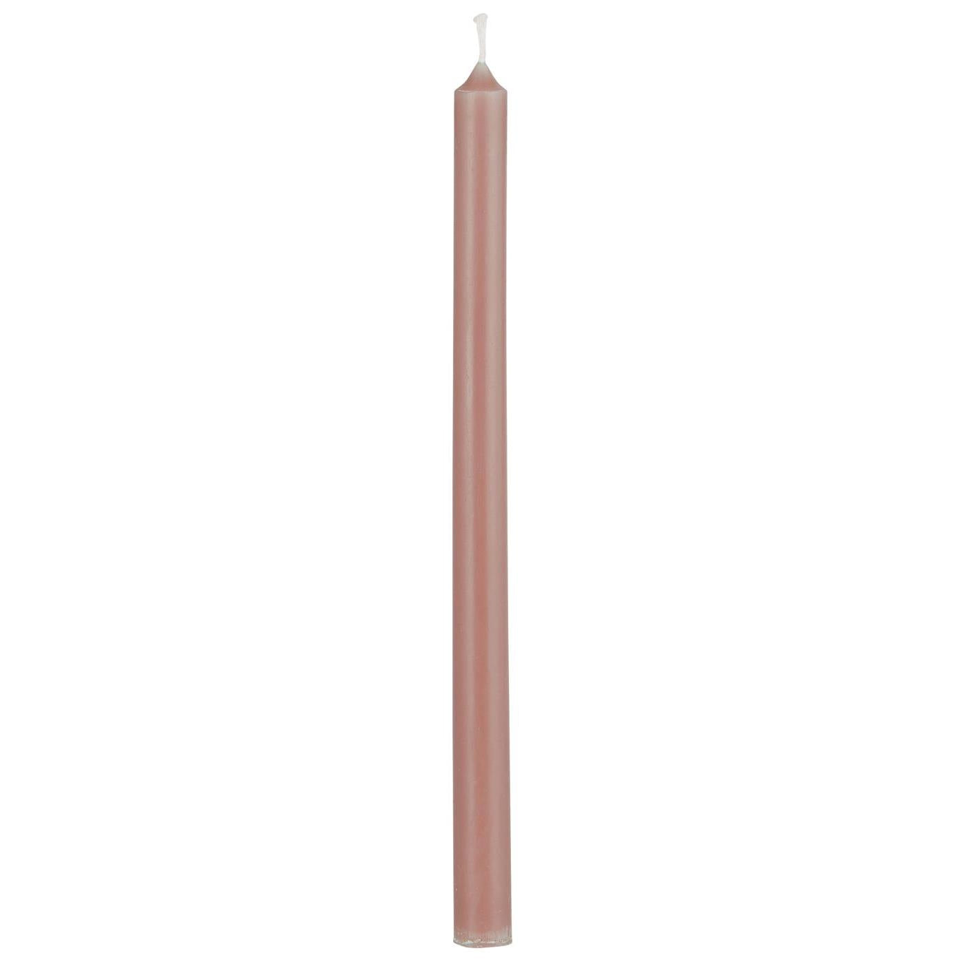 Coral Almond Taper Candle 20cm | Annie Mo's
