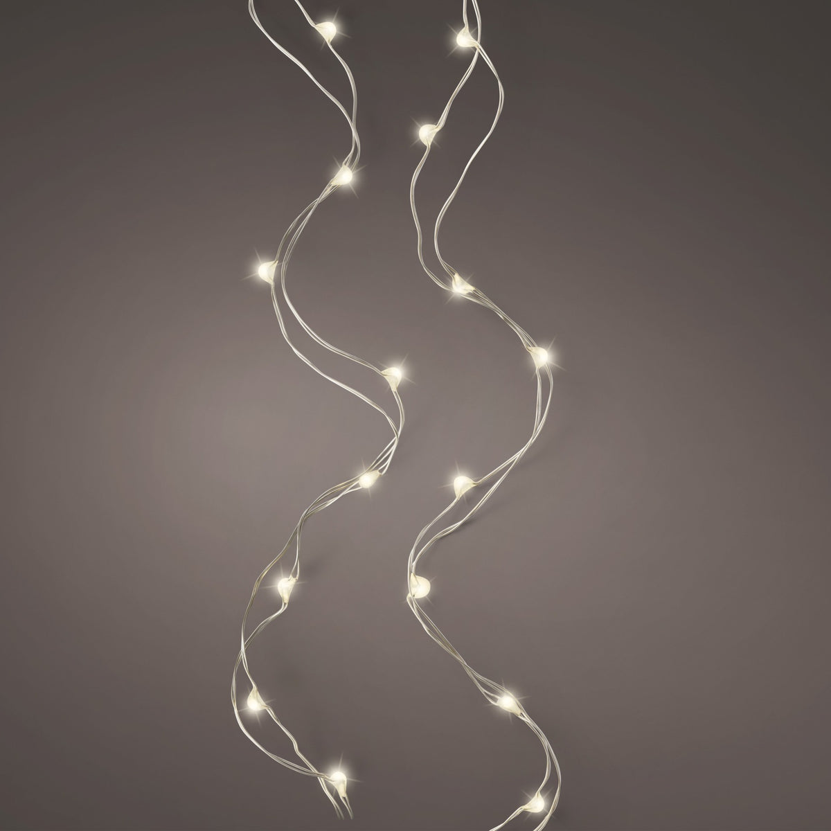 Micro LED String Lights 495cm Silver with Warm White Lights | Annie Mo's