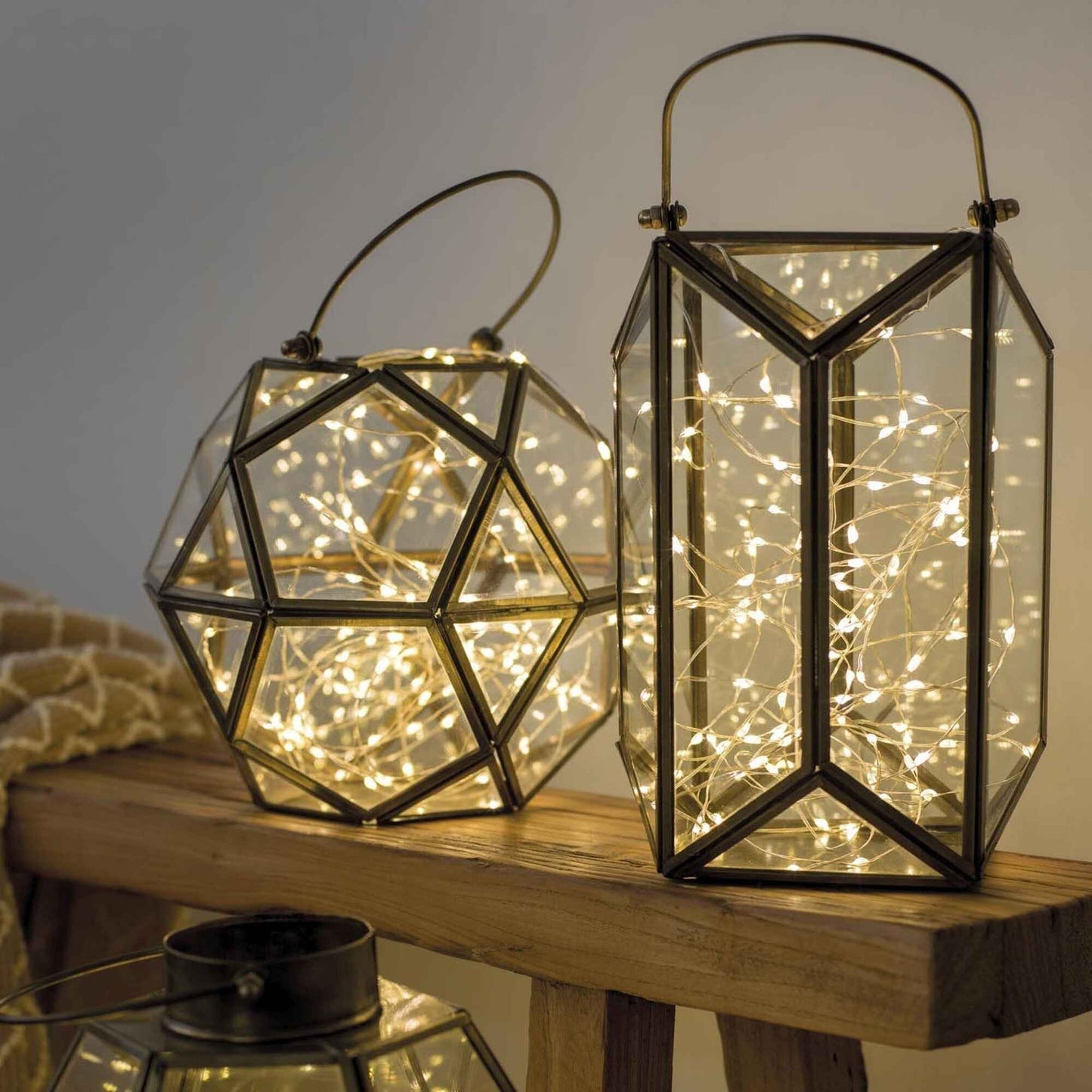 Micro LED String Lights 495cm Silver with Warm White Lights C | Annie Mo's