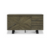 Ellipse Fumed Oak Wide Sideboard