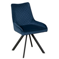 Riley Arm Chair - Dark Blue