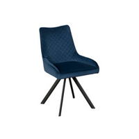 Riley Arm Chair - Dark Blue