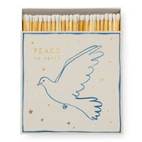 Peace | Square - Christmas Safety Matches | Annie Mo's