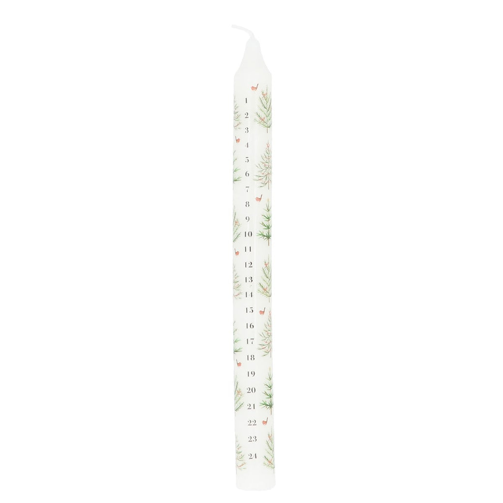Christmas Trees Advent Crown Candle 23cm | Annie Mo's