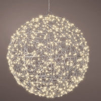 Mains Operated Micro LED Orb 38cm | Annie Mo's