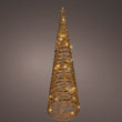 Wicker Flashing LED Cone 60cm | Annie Mo's