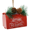 Letter to Santa - Wood Red Iron Mail Box 9cm | Annie Mo's