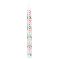 Candy Cane and Holly Advent Crown Candle 23cm | Annie Mo's