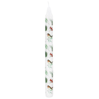 Taper Robin and Rosehip Candle 23cm | Annie Mo's