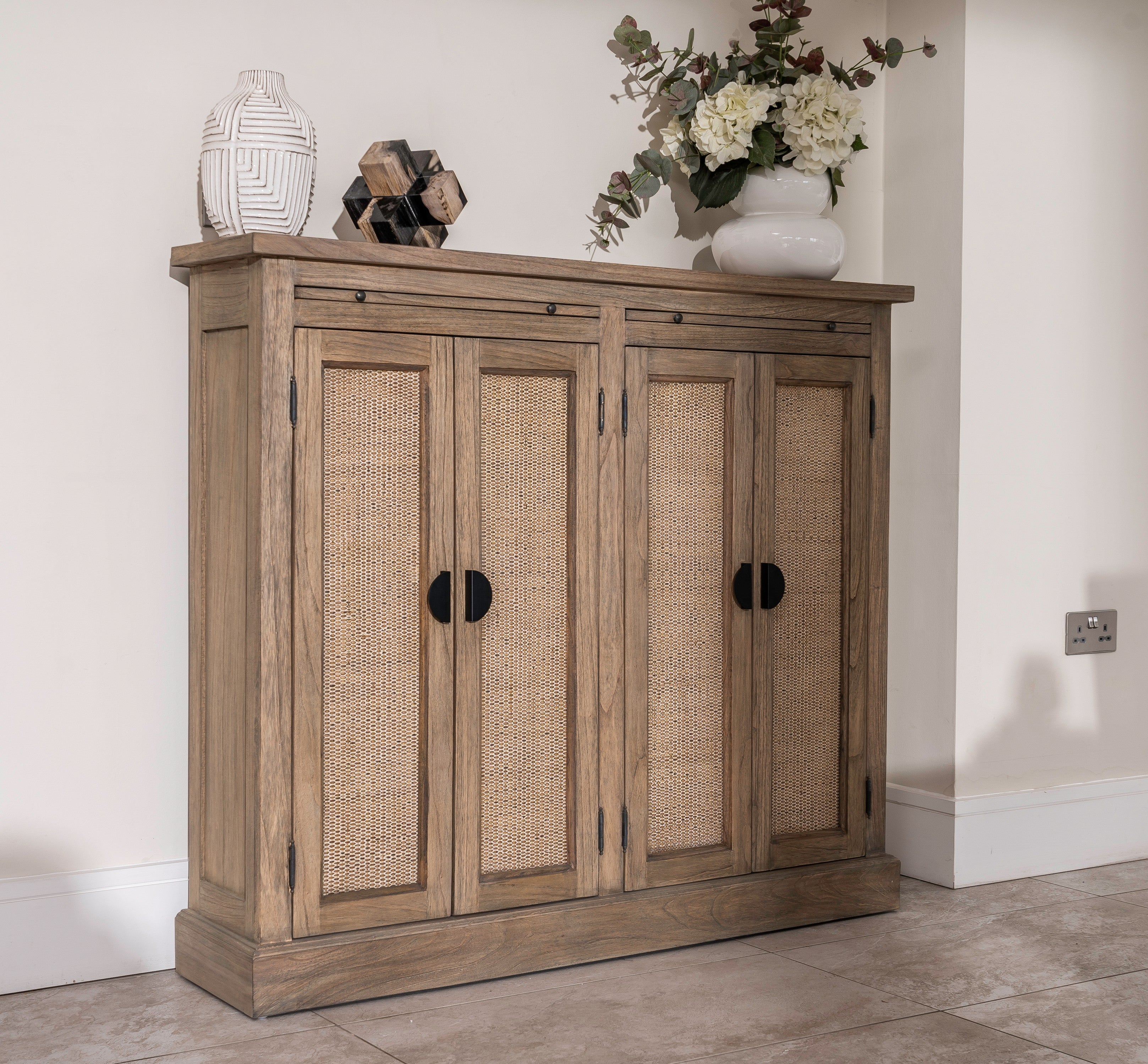 Lille Slim Two Door Cabinet 130cm | Annie Mo's