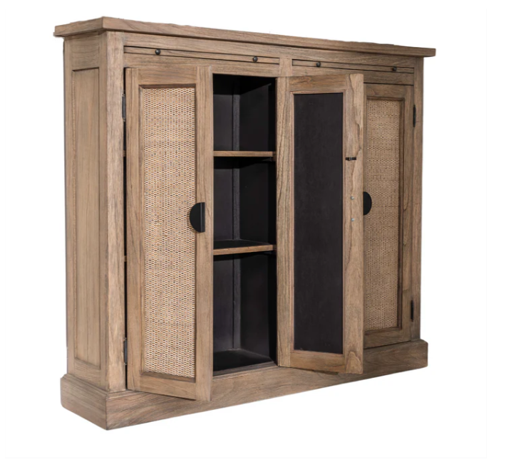 Lille Slim Two Door Cabinet 130cm | Annie Mo's