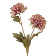 Spray, 57cm - Dusky Pink/Gold Glitter Dahlia