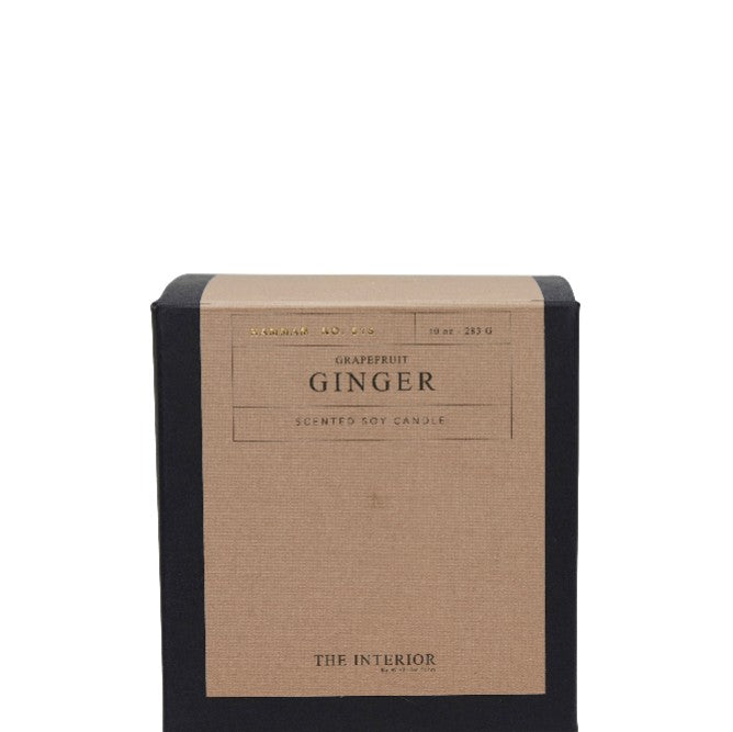 Grapefruit Ginger Scented Candle with Gift Box | Annie Mo's
