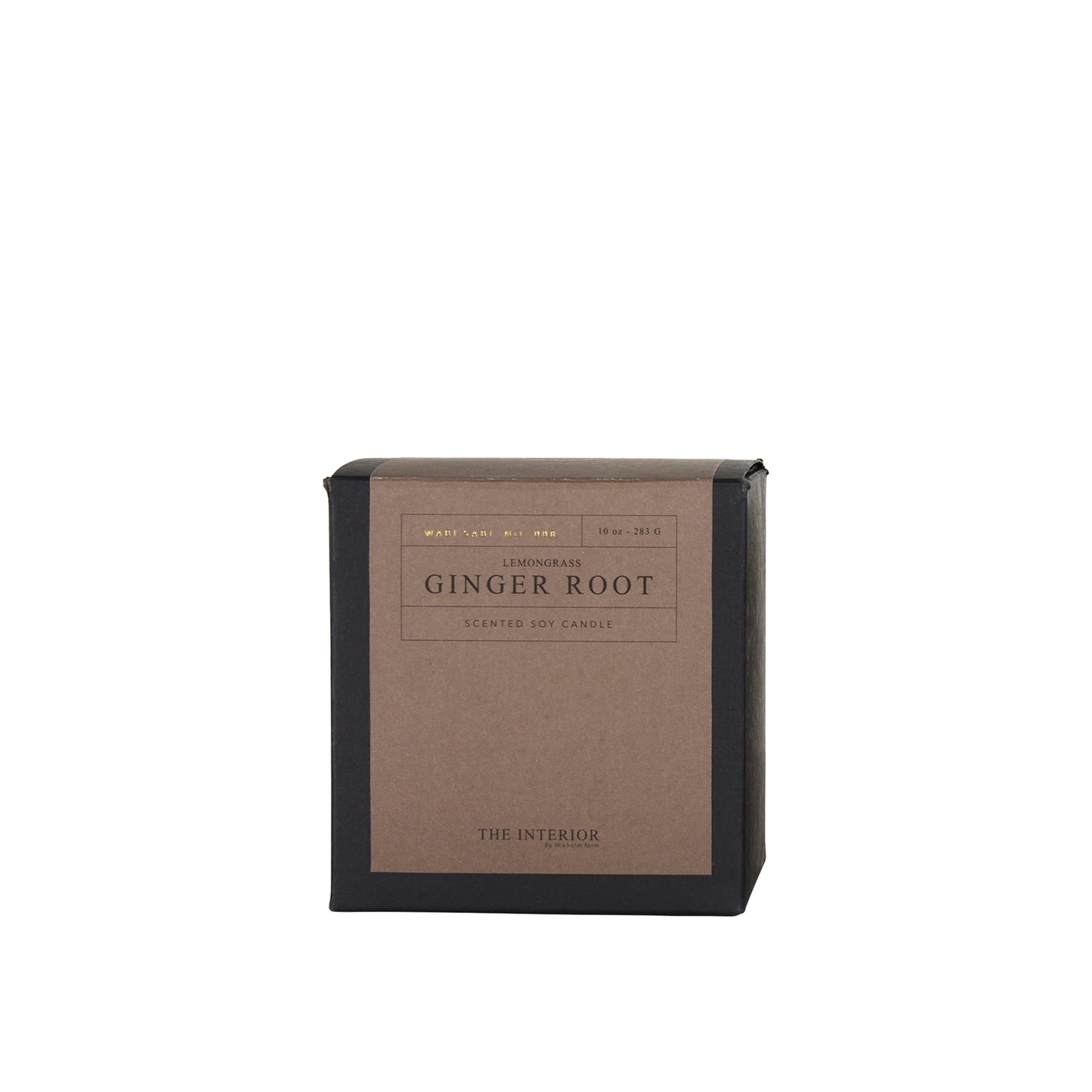 Ginger Root and Lemon Grass Scented Candle with Gift Box