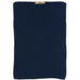 Midnight Blue Knitted Hand Knitted Hand Towel | Annie Mo's