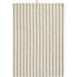 Tea Towel with Wide and Narrow Green Stripes 50cm x 70cm | Annie Mo's