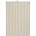 Tea Towel with Wide and Narrow Green Stripes 50cm x 70cm | Annie Mo's