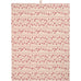 Tea Towel with Red Christmas Decorations on Garlands 50cm x 70cm 