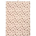Tea Towel with Brown Cones and Twigs 50cm x 70cm | Annie Mo's