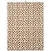 Brown Leaves Motif Tea Towel | Annie Mo's