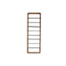 Sorrento Wine Rack for Eight Bottles in Wood and Black Metal 120cm | Annie Mo's